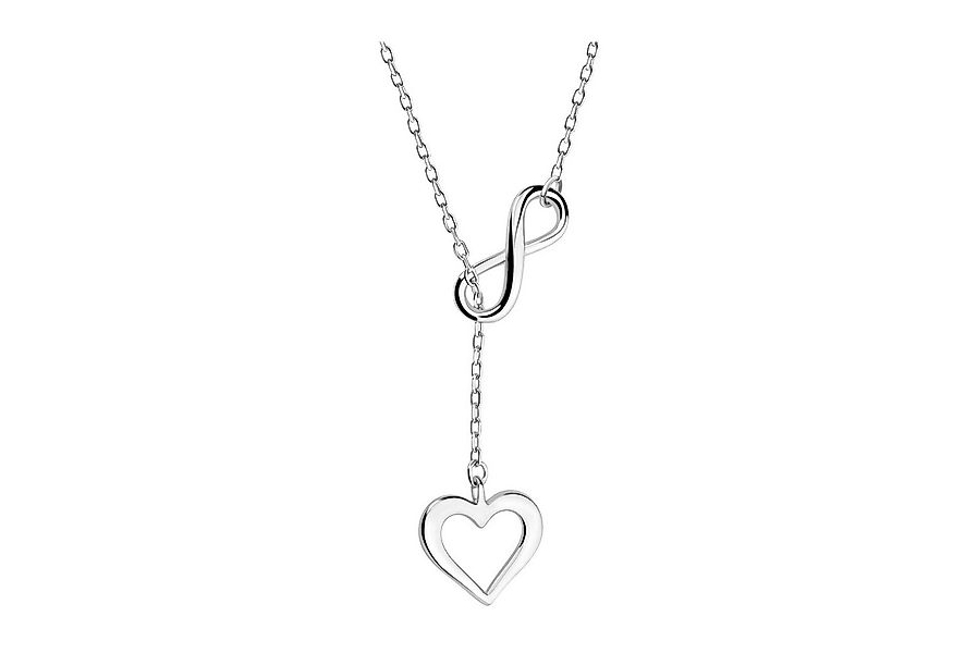 Sofia Milani Kette mit Anhänger Herz, 925 Silber Damen Schmuck - N0762 günstig online kaufen