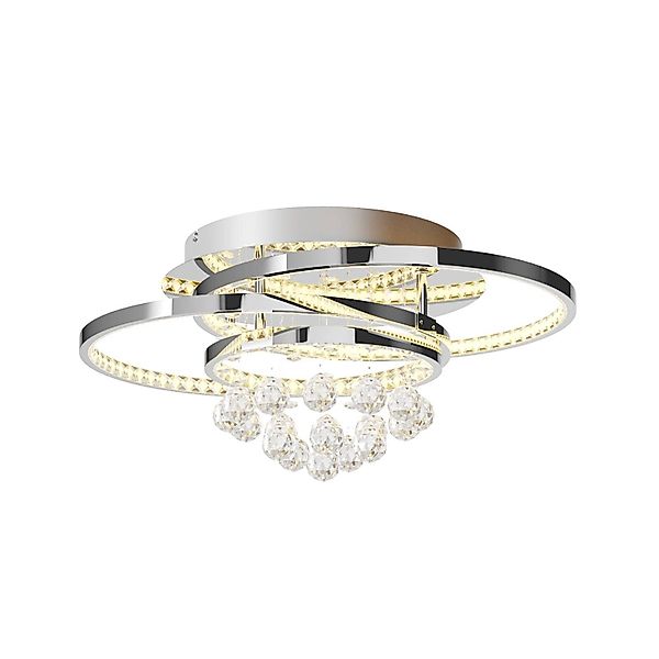 Lucande LED Deckenleuchte Keely, dimmbar, LED-Leuchtmittel günstig online kaufen