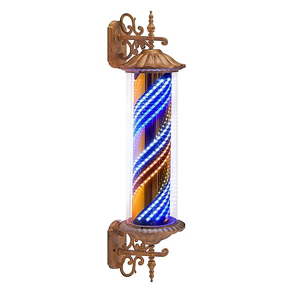 Barberpub Außen-Wandleuchte BarberPub Barber Pole Barbierstab, günstig online kaufen