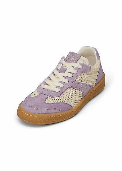 Marc OPolo Sneaker "aus edlem Rindleder mit Häkeleinsätzen" günstig online kaufen