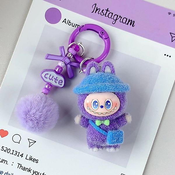 suebidou Schlüsselanhänger Labubu inspirierter niedlicher Anhänger günstig online kaufen