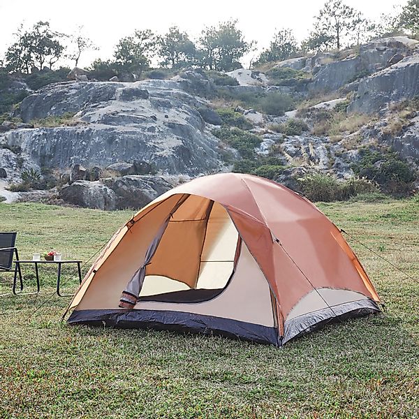 pro.tec Kuppelzelt, »Bergeijk« abnehmbares Überzelt 2,13x2,13x1,3 günstig online kaufen