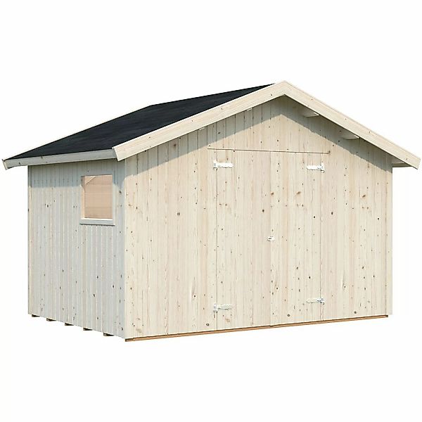 Palmako Nils Holz-Gartenhaus Transparent Satteldach 392 cm x 239 cm günstig online kaufen