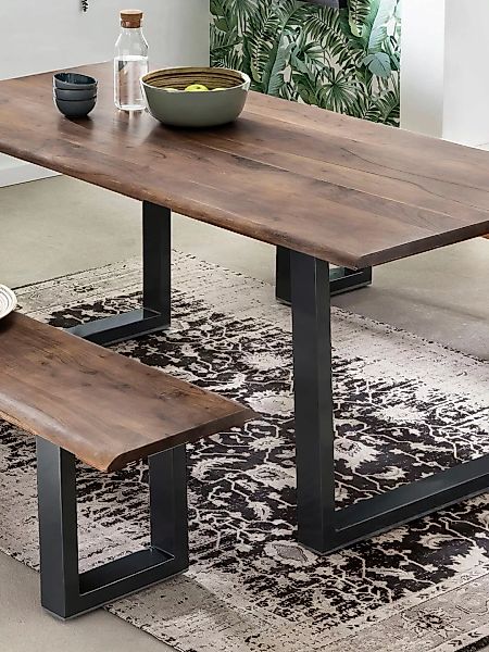 Loreno® Baumkantentisch Tops&Tables, massives Akazienholz, natürliche günstig online kaufen