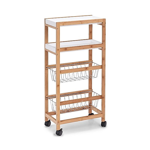 Zeller Present Küchenwagen "Bamboo", mit vier Ablagemöglichkeiten günstig online kaufen