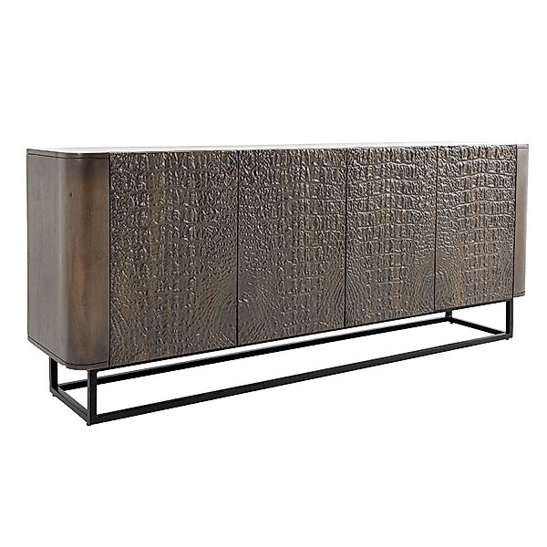 riess-ambiente Sideboard CROCO 180cm braun / günstig online kaufen