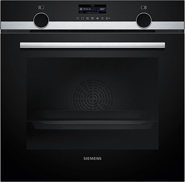 SIEMENS Pyrolyse Backofen iQ500 »HB579GBR3«, mit Teleskopauszug nachrüstbar günstig online kaufen