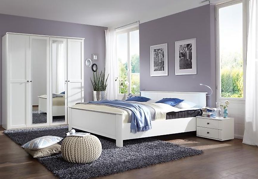 Wimex Schlafzimmer-Set "Chalet", (Set, 4 tlg.), mit dekorativen Aufleistung günstig online kaufen