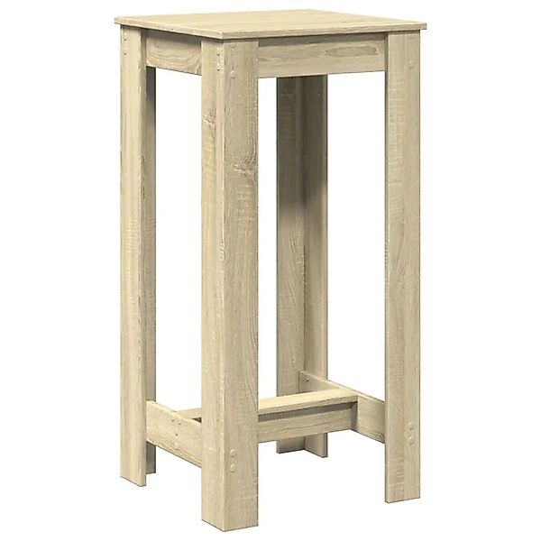 vidaXL Bartisch Sonoma-Eiche 51x50x103,5 cm Holzwerkstoff 854402 günstig online kaufen