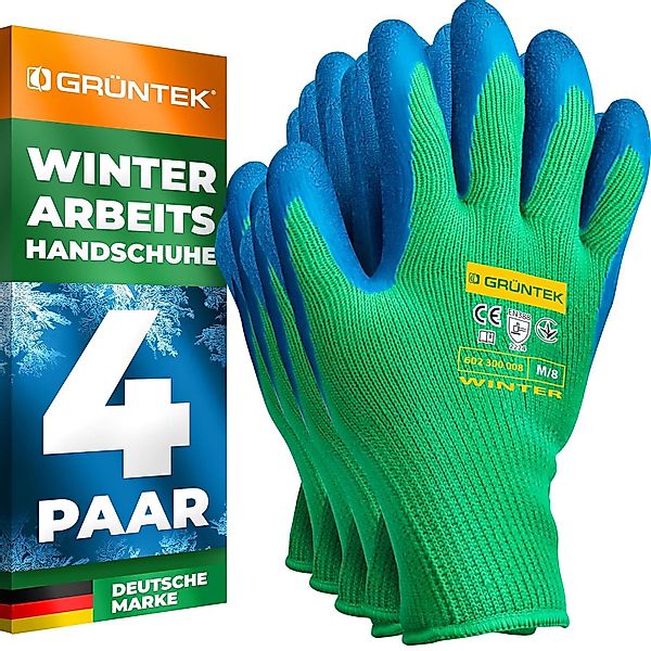 GRÜNTEK Arbeitshandschuhe THERMO Arbeitshandschuhe mit Thermofutter, günstig online kaufen