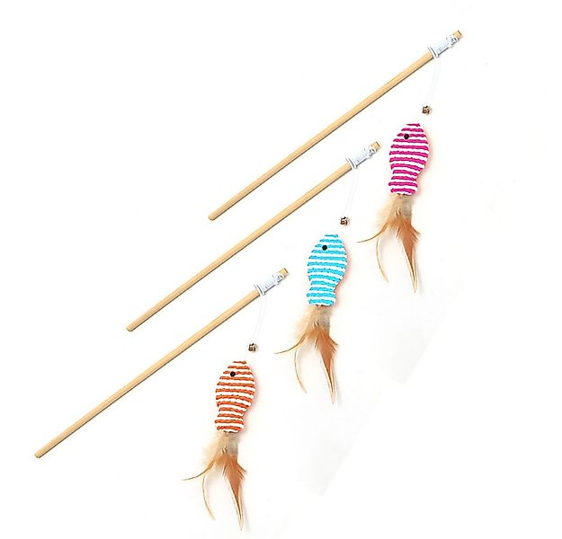 HomeBella Tier-Beschäftigungsspielzeug Katzenspielzeug - K-06, Katzenangel günstig online kaufen