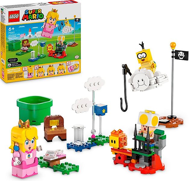 LEGO® Abenteuer mit der interaktiven LEGO® Peach™ (71441), LEGO Super Mario günstig online kaufen