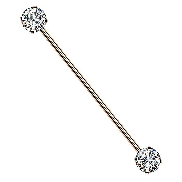 Taffstyle Piercing-Set Industrial Piercing Langhantel Barbell günstig online kaufen