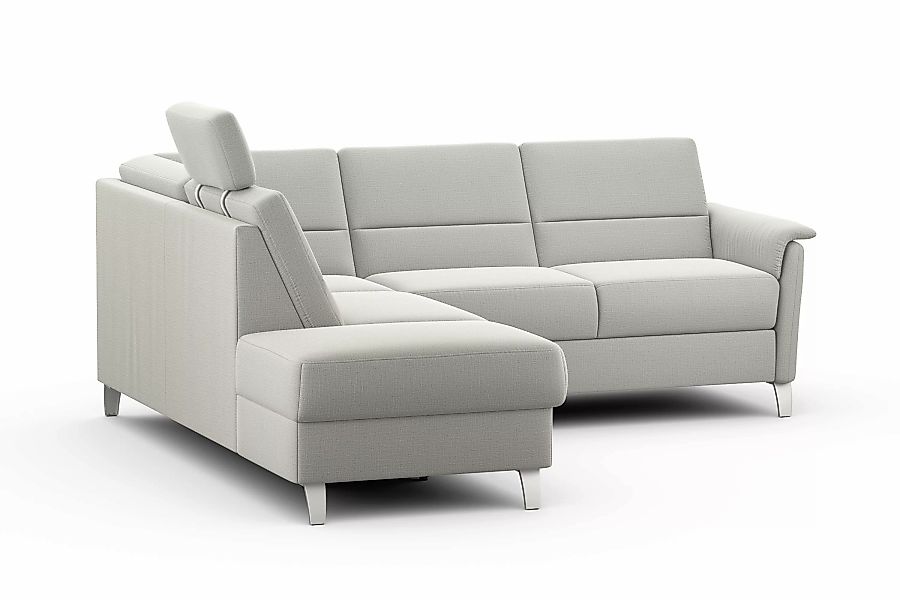 sit&more Ecksofa »Palmera L-Form«, Federkern, wahlweise mit Bettfunktion un günstig online kaufen