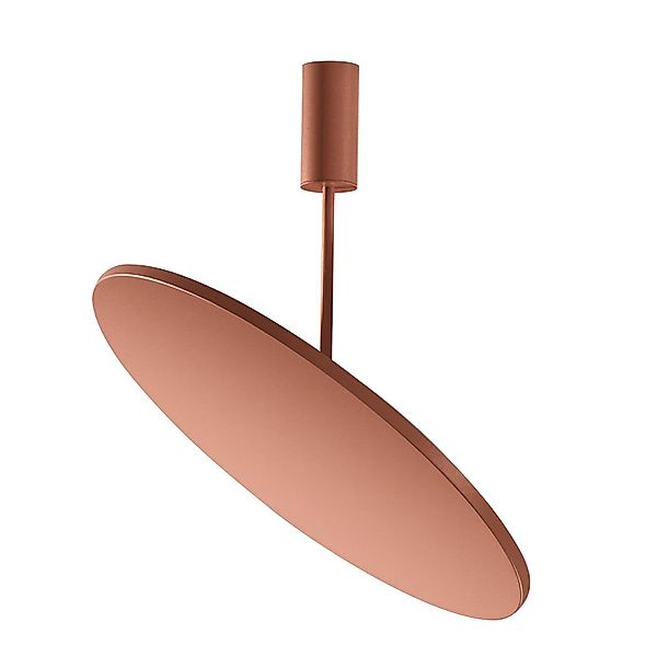 OLEV LED-Deckenlampe FLUENTIS, erdbraun, Ø 54 cm, Metall 927 günstig online kaufen