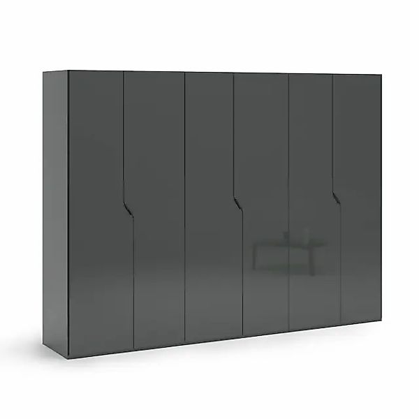 INOSIGN Kleiderschrank »AMETISTA, Drehtürenschrank, designgeformten Fronten günstig online kaufen