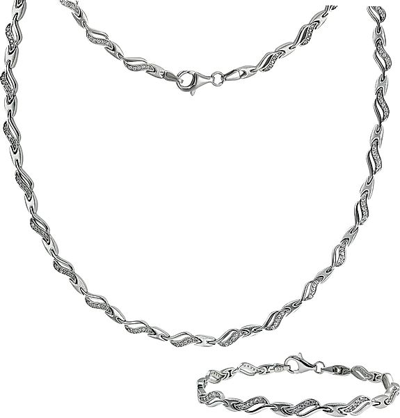 SilberDream Schmuckset SilberDream Schmuck Set Wave günstig online kaufen