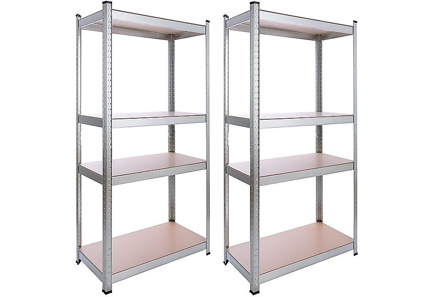 Arebos Schwerlastregal 160 x80x40 cm, 5 Böden, 320 kg Traglast, Steckregal, günstig online kaufen