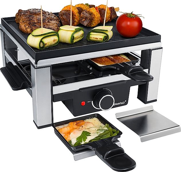 Steba Raclette "RC 104" 4 Stk. Raclettepfännchen 900 W günstig online kaufen