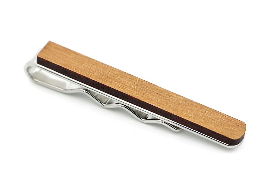 NaturSchatulle Krawattennadel Holz Klassik (5cm Edelstahl günstig online kaufen