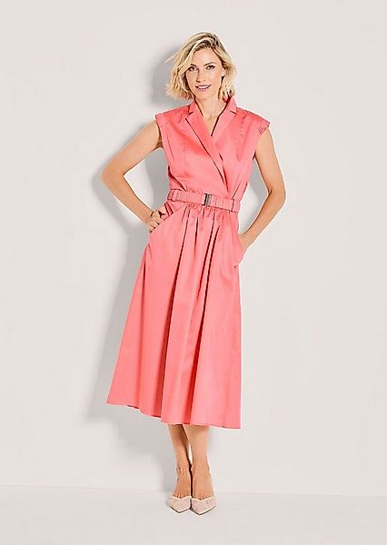 MADELEINE Midikleid Sommerkleid mit Gürtel Midikleid mit Reverskragen, Tasc günstig online kaufen