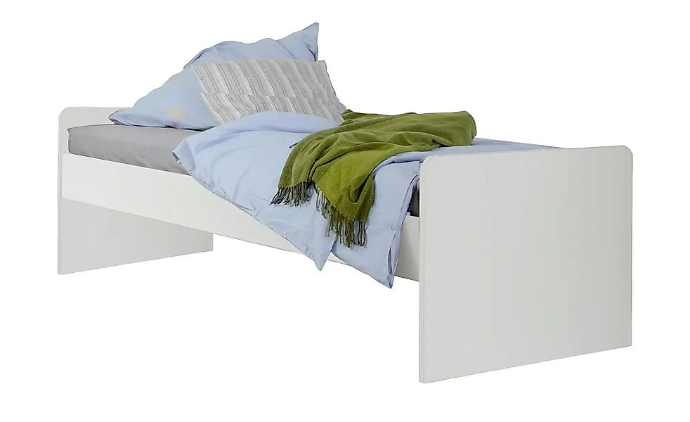 Bettgestell  Joker ¦ weiß ¦ Maße (cm): B: 95 H: 58 Betten > Bettgestelle - günstig online kaufen