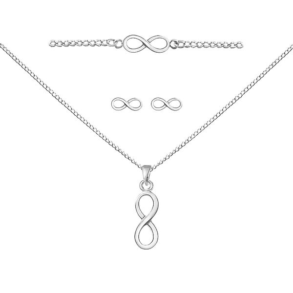 ALEXANDER YORK Schmuckset INFINITY, 5-tlg., 925 günstig online kaufen