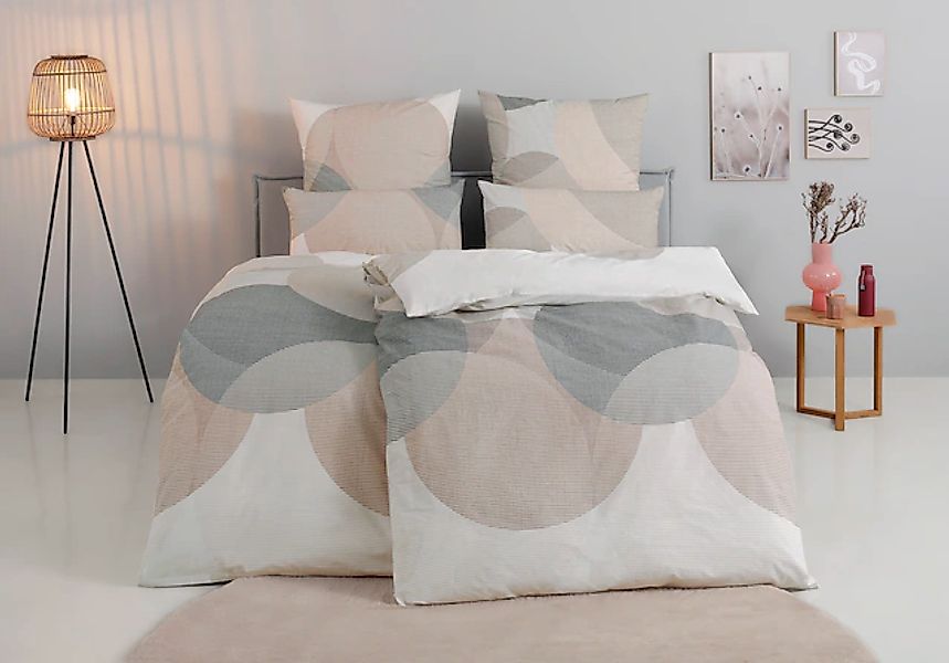 BIERBAUM Bettwäsche "Carla in Gr. 135x200 oder 155x220 cm" 2 Stk. Bettwäsch günstig online kaufen