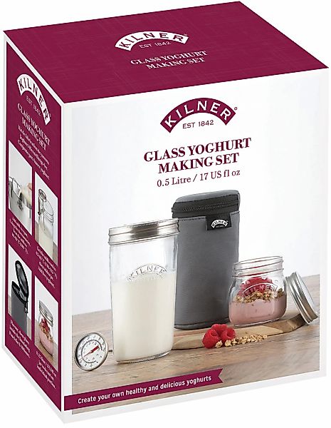 KILNER Aufbewahrungssystem, (Set, 4 tlg.), mit Schraubdeckel, sowie ein The günstig online kaufen