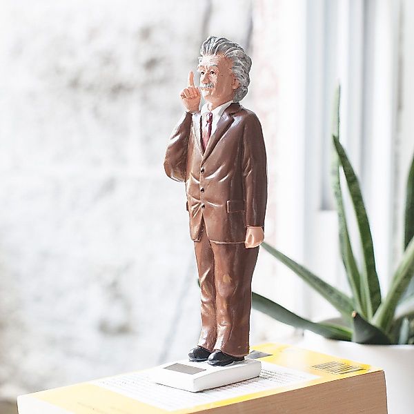 Kikkerland Dekofigur Kikkerland Solar Einstein, angetrieben günstig online kaufen