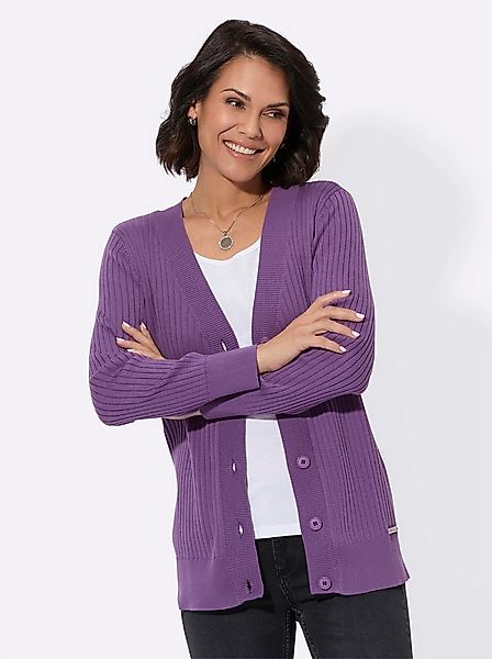 Witt Strickjacke Strickjacke Langarm Rippoptik günstig online kaufen