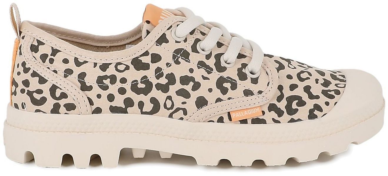 Palladium Palladium Pampa Ox Wild Tropisand/Leopard Schnürschuh günstig online kaufen