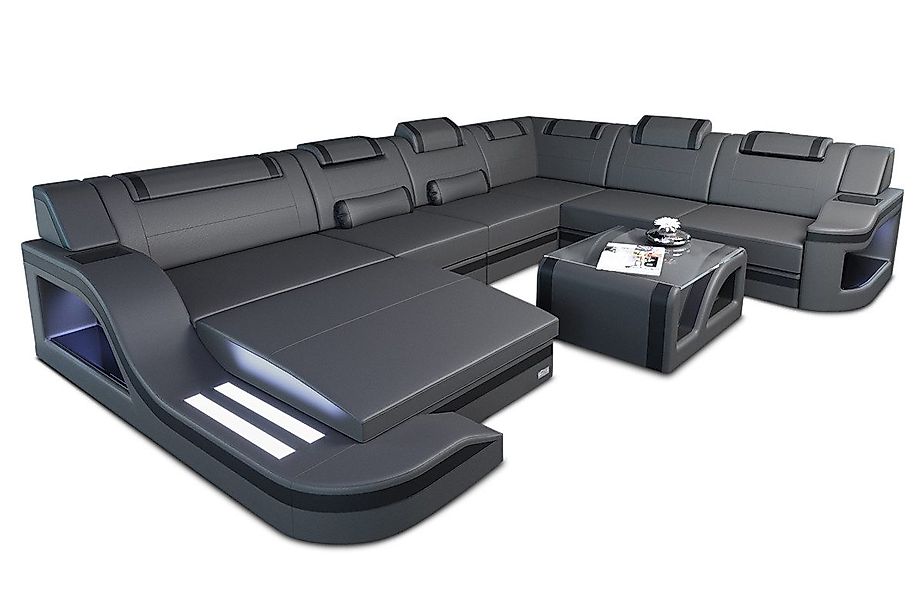 Sofa Dreams Wohnlandschaft Ledercouch Sofa Leder günstig online kaufen