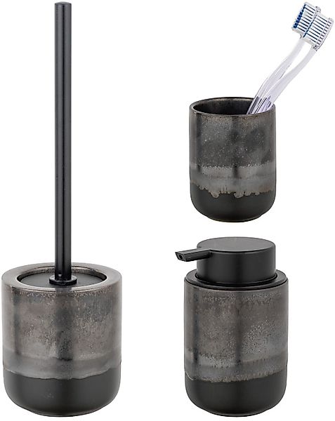 SCHÖNER WOHNEN-Kollektion Badaccessoire-Set »Riolo«, Set, 3 günstig online kaufen