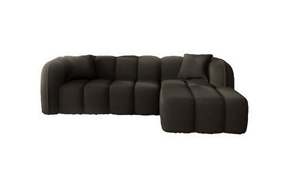 Sofa Dreams Polsterecke Miramar L Form kurz 4-Sitzer, 3 verschiedene Stoffb günstig online kaufen