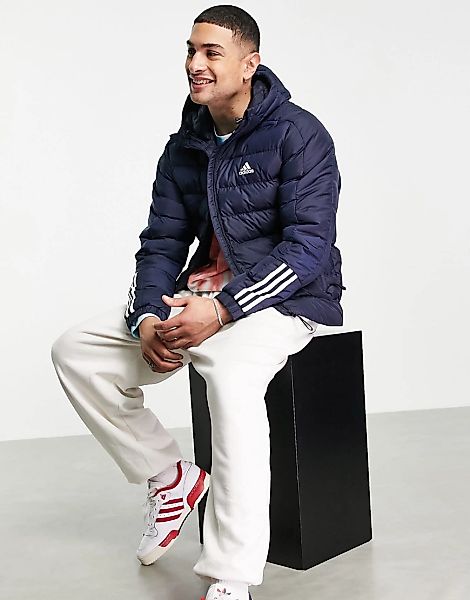 adidas Sportswear Outdoorjacke "ITAVIC 3STREIFEN MIDWEIGHT HOODED" günstig online kaufen