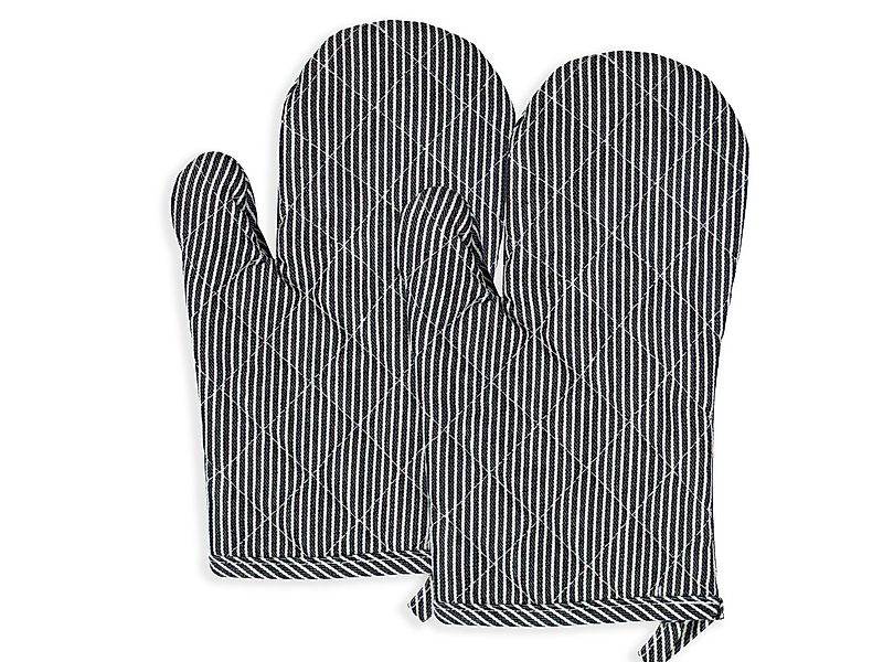 ZOLLNER Topfhandschuhe, (Set), 18 x 25 cm, 100% Baumwolle, Temperaturbestän günstig online kaufen