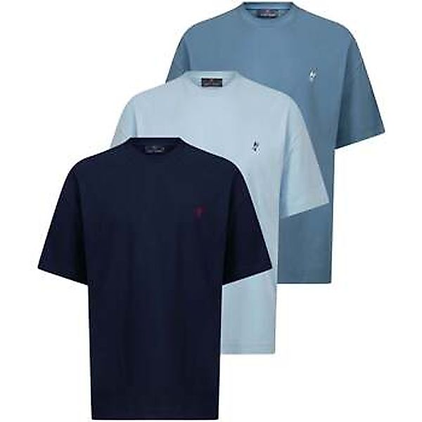 Jacey Quinn  T-Shirts & Poloshirts 3 Pack Of Oversize T-Shirt günstig online kaufen