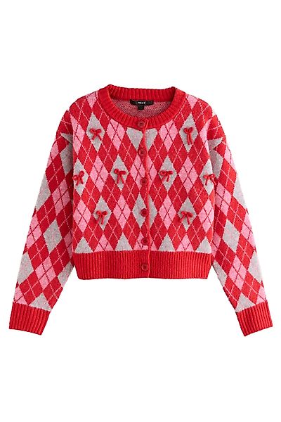 Next Strickjacke Strickjacke mit Rundhalsausschnitt (1-tlg) günstig online kaufen