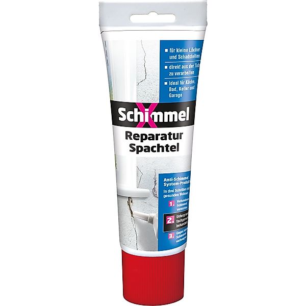 Schimmel X Spachtelmasse Schimmel X Reparatur- und Feuchtraumspachtel 400 g günstig online kaufen