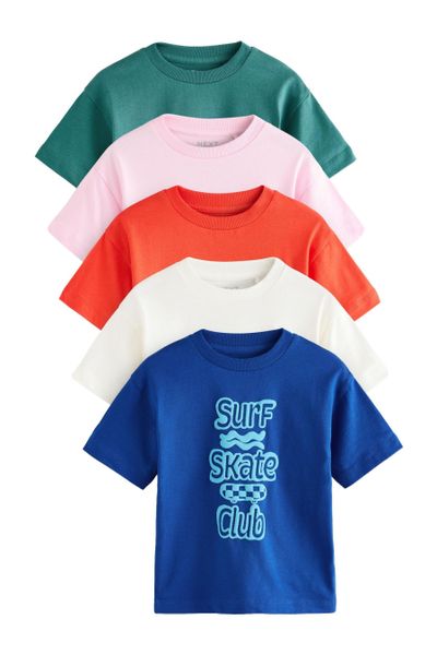 Next T-Shirt Transport Kurzarm-T-Shirt aus Baumwolle, günstig online kaufen