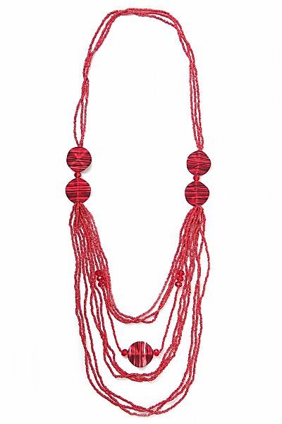 COLLEZIONE ALESSANDRO Lange Kette "Laren", handbemalten Kunststoffelemente günstig online kaufen
