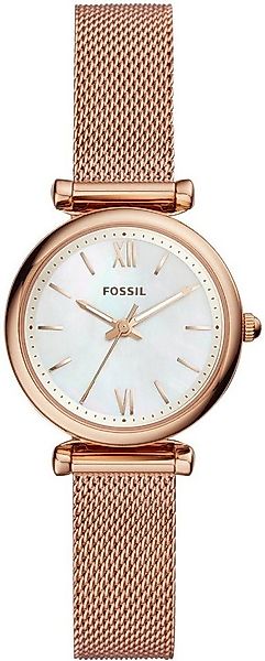 Fossil Quarzuhr CARLIE ES4433, Armbanduhr, Damenuhr, Perlmutt-Zifferblatt, günstig online kaufen