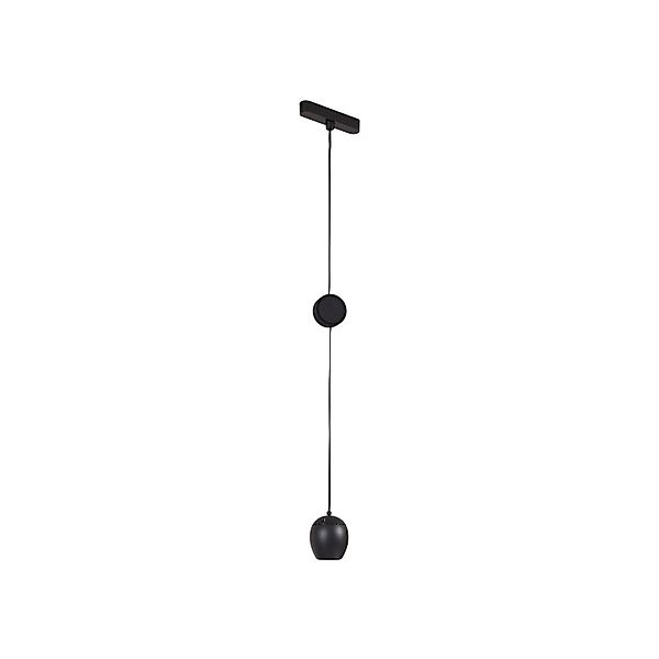 Lindby LED Lumaro 10027083 Modern in Schwarz 1-flammig Wohnzimmerleuchte günstig online kaufen