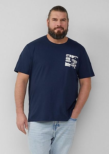 s.Oliver Kurzarmshirt T-Shirt mit Artwork günstig online kaufen