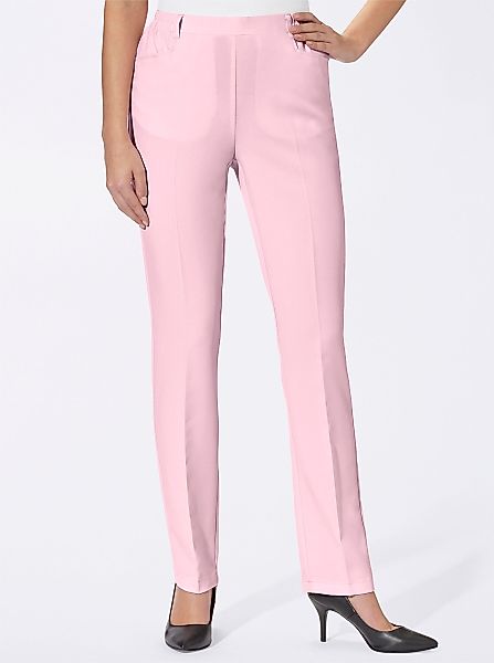 Sieh an! Jerseyhose Bügelfaltenhose Innenbeinlänge ca. günstig online kaufen