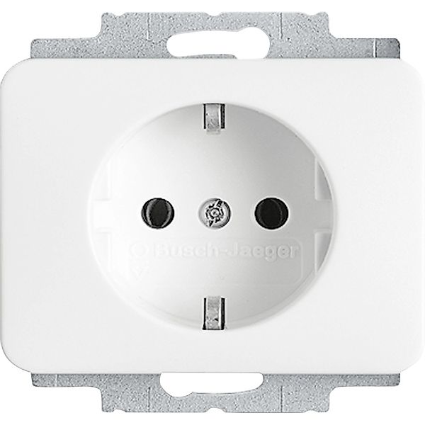 Busch-Jaeger Steckdoseneinsatz Alpha Nea Studioweiß Hochglanz günstig online kaufen