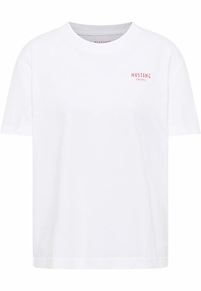 MUSTANG Kurzarmshirt "Damen Style Floris" günstig online kaufen