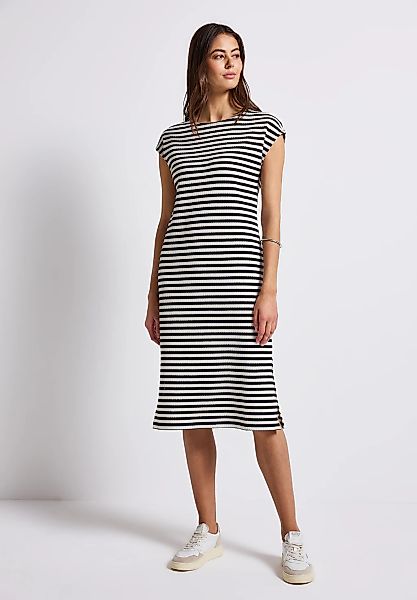 STREET ONE Midikleid, mit Streifen günstig online kaufen