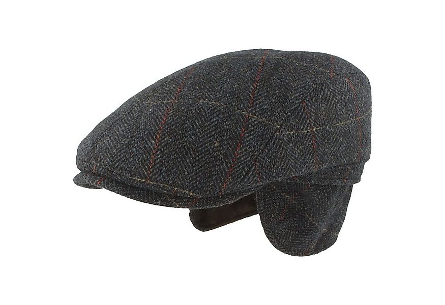 Breiter Schiebermütze Schiebermütze aus Wolle mit Ohrenschutz günstig online kaufen